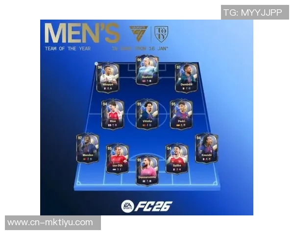 EAFC26年度蓝候选名单揭晓梅罗领衔前锋亚马尔拉菲萨拉赫意外入选中场 EAFC26年度蓝候选名单揭晓梅罗领衔前锋亚马尔拉菲萨拉赫意外入选中场